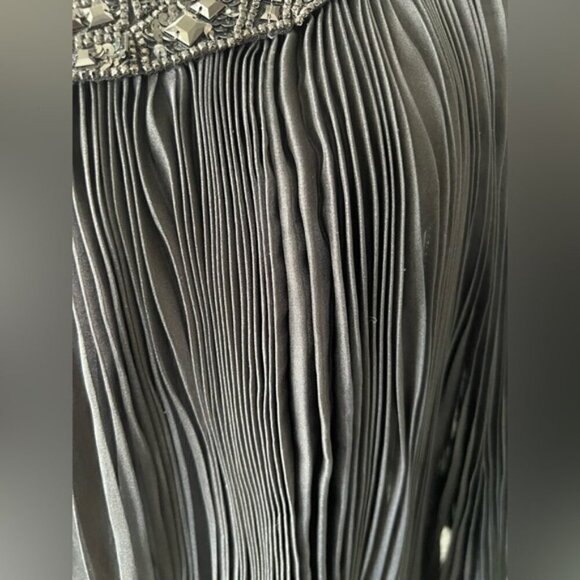 Marchesa Black Silk Gown - Picture 8 of 15